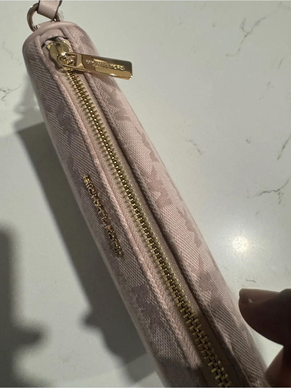 MICHAEL Michael Kors JET SET POUCHETTE - Handbag - soft pink NWT